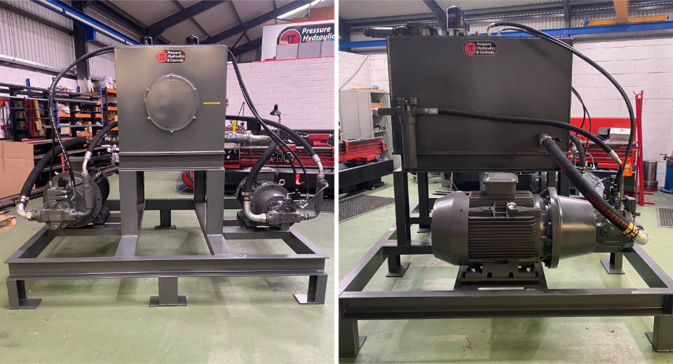 Power Unit front and side